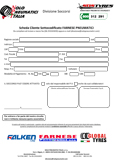 Falker Tyres Breakdown System scheda CLIENTE